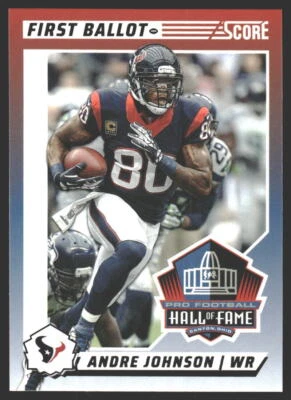 Andre Johnson #3 2024 Score First Ballot Houston Texans - Image 1 of 2