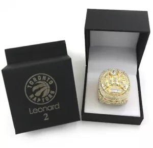 Kawhi Leonard Championship Ring Toronto Raptors NBA 2019 - Picture 1 of 1