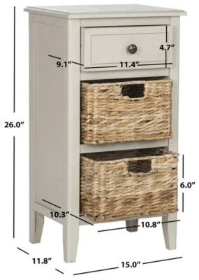 MESA AUXILIAR SAFAVIEH EVERLY CAJÓN, Precio rebajado 2172729112 AMH5743D Foto 1 de 4