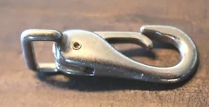 Snap Hook 1" metal resistente para correas cuero tapicería bimini - Imagen 1 de 6