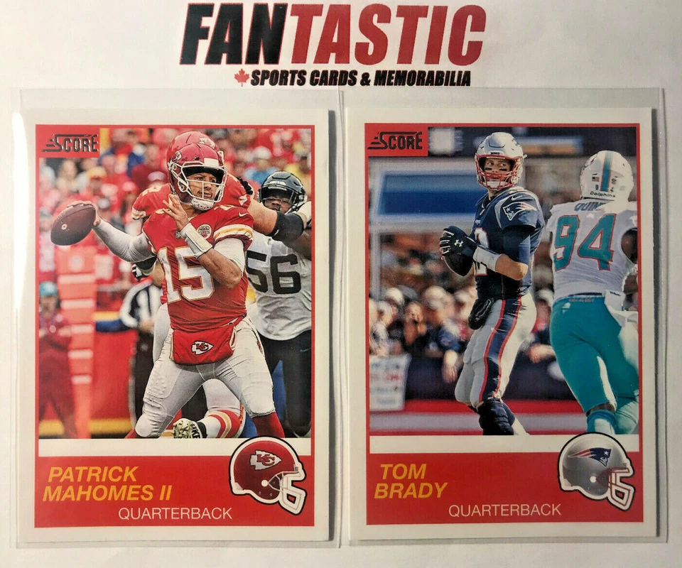 2019 Score Football YOU PICK #1-330 Base Cards Mahomes, Brady, Rogers etc. - Image 1 of 1