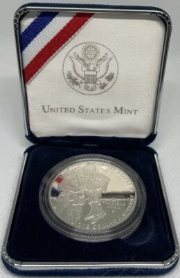 2011 US Mint Medal of Honor Proof Commemorative Silver Dollar - Image 1 of 4