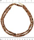 Ancien collier bohème perles de verre tchèque cubes commerce africain ghanah bijoux tribaux