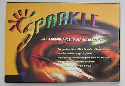Sparkle SP397 AGP Grafikkarte (S3 Savage4 Pro, 16MB, 2000, retro, OVP) - Bild 1 von 4