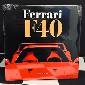 FERRARI F40 KEITH BLUEMEL BOOK NEW SEALED - ROAD & COMPETITION BPR GT LM GTE - Imagen 1 de 8