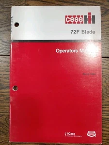 International 72F Blade Operator's Manual - Picture 1 of 1