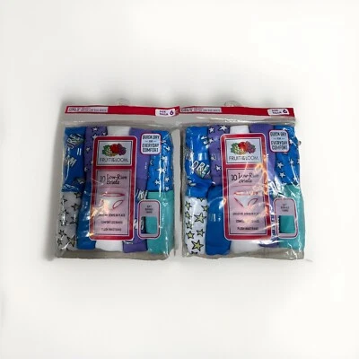 Fruit of the Loom Girl's Low Rise Briefs Underwear (10 Pack) Size 6 Pack Of 2 - Image 1 of 3