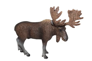 Figura animal Schleich MOOSE 2009 vida silvestre retirado toro macho - Imagen 1 de 2