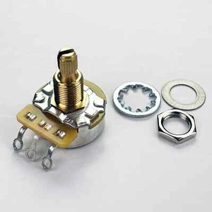 CTS 450S 500K Short Split Shaft Guitar Potentiometer - Picture 1 of 6