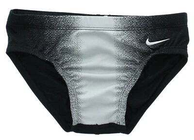 Nike Swim Briefs Boys Performance Swimsuit Bottom Poly Blend Color Fade NESS8053 - Image 1 of 4