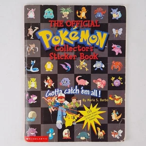 The Official Pokemon Collector's Sticker Book Scholastic Used  - Picture 1 of 10