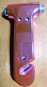 Car Window Breaker Hammer and Seat Belt Cutter 2-in-1 Pink Emergency Escape Tool - Picture 1 of 2