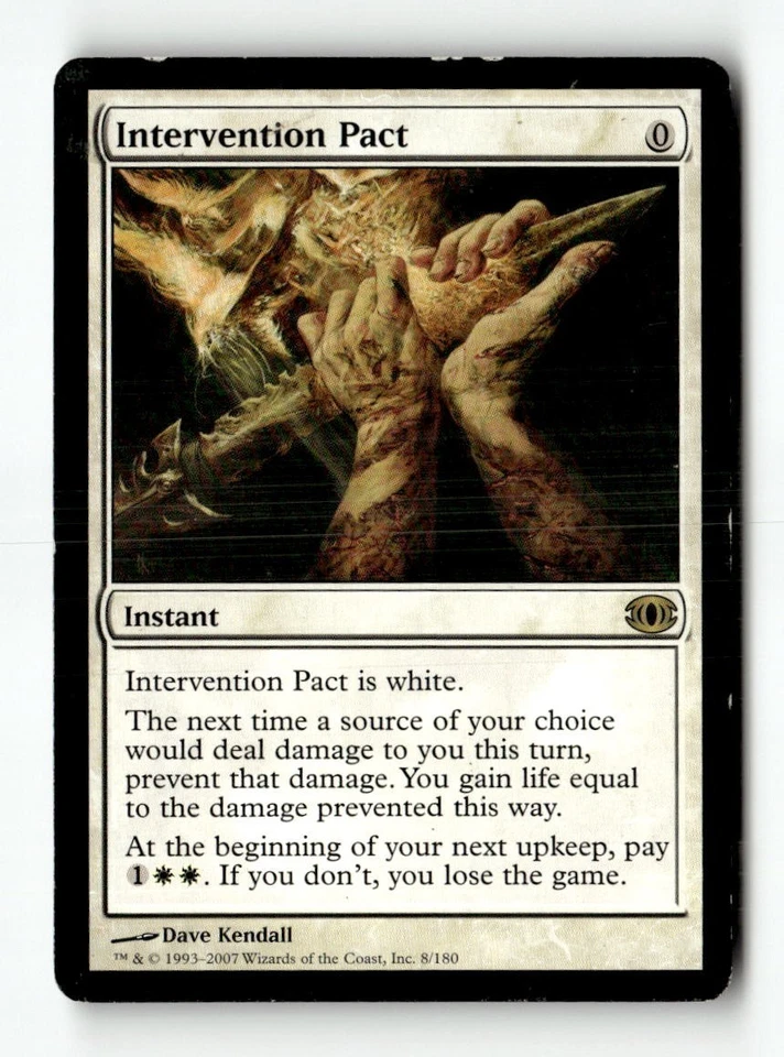 MTG Intervention Pact - Future Sight Heavily Played English - Image 1 of 3