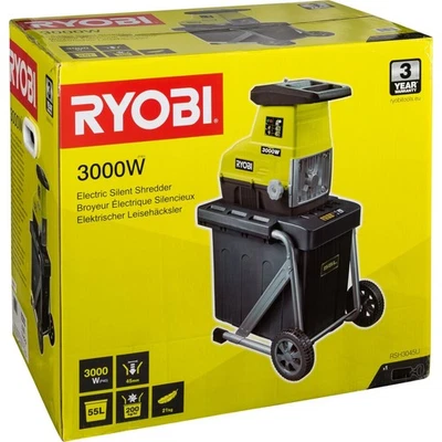 Ryobi RSH3045U 3000 W Elektro-Leisehäcksler Holzbearbeitung - Bild 1 von 2