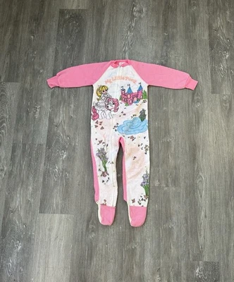 Pijama Footie Vintage Años 80 My Little Pony Niños Foto 1 de 4