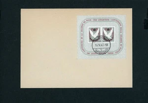 Suiza Bloque Número 12 Sellado Sobre Estampado 15/04/1945 - Imagen 1 de 2