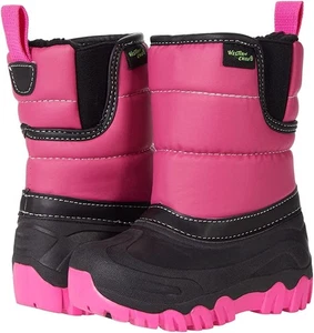 WESTERN CHIEF - Mädchen Snowpeak Winter Schneestiefel - PINK/SCHWARZ GRÖSSE 3 - Bild 1 von 1