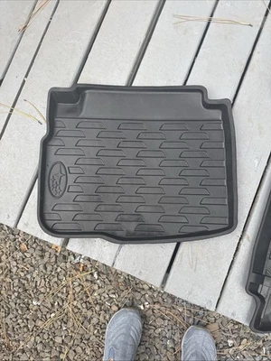 2020 Original Subaru Outback Original Black rubber  Floor Mats - Image 1 of 4