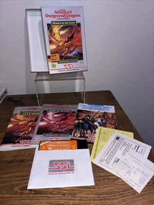 Heroes of the Lance Advanced Dungeons & Dragons Commodore 64/128 - Image 1 of 4