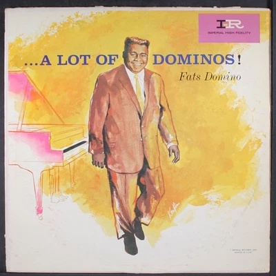 FATS DOMINO: a lot of dominos IMPERIAL 12" LP 33 RPM - Image 1 of 2