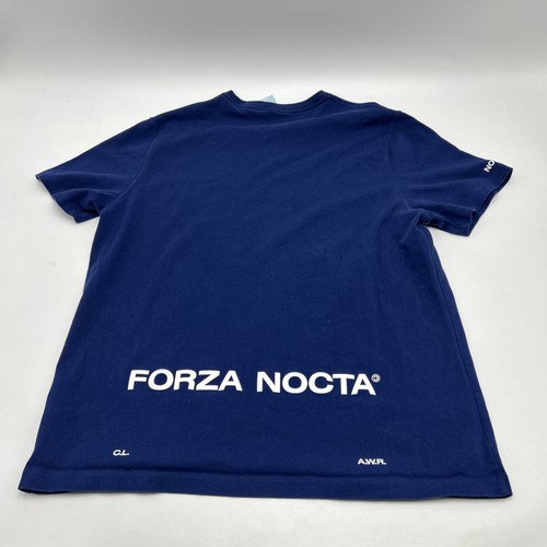 Nike NOCTA Drake Blue T Shirt Men's Small Swoosh Logo Short Sleeve