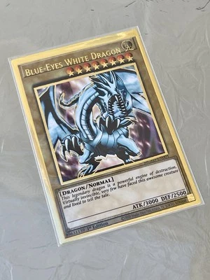 Blue-Eyes White Dragon | MGED-EN001 | MISPRINT!!! | Premium Gold Rare | YuGiOh! - Image 1 of 4