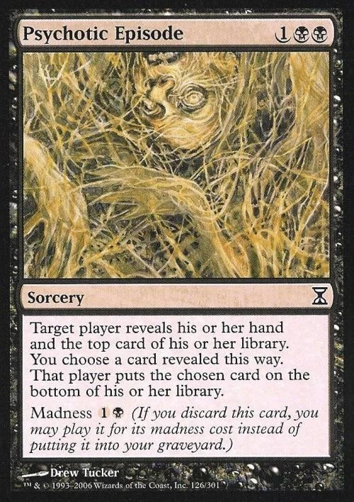 Psychotic Episode - Light Play MTG Time Spiral - Image 1 of 1