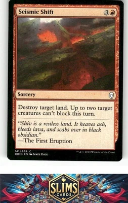 Magic the Gathering MTG Dominaria Seismic Shift #141 Buy 2 Get 1 - Image 1 of 2