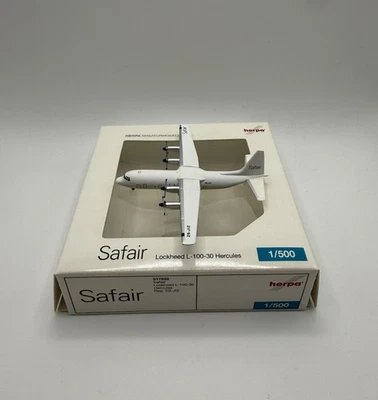Herpa Wings 1:500 Safair L-100 Hercules - Immagine 1 di 3