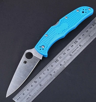 Lock back Glass Fiber Handle Light Utility Weight Long Pocket Folding Knife Gift - Image 1 of 4