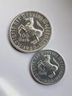 50 u. 100 Mark (Al) 1923, Annette v. Droste-Hülshoff, Provinz Westfalen
