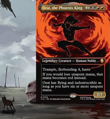 Ozai, the Phoenix King Commander Deck Firebending MTG Magic Ready-to-Play Alt - Image 1 of 4