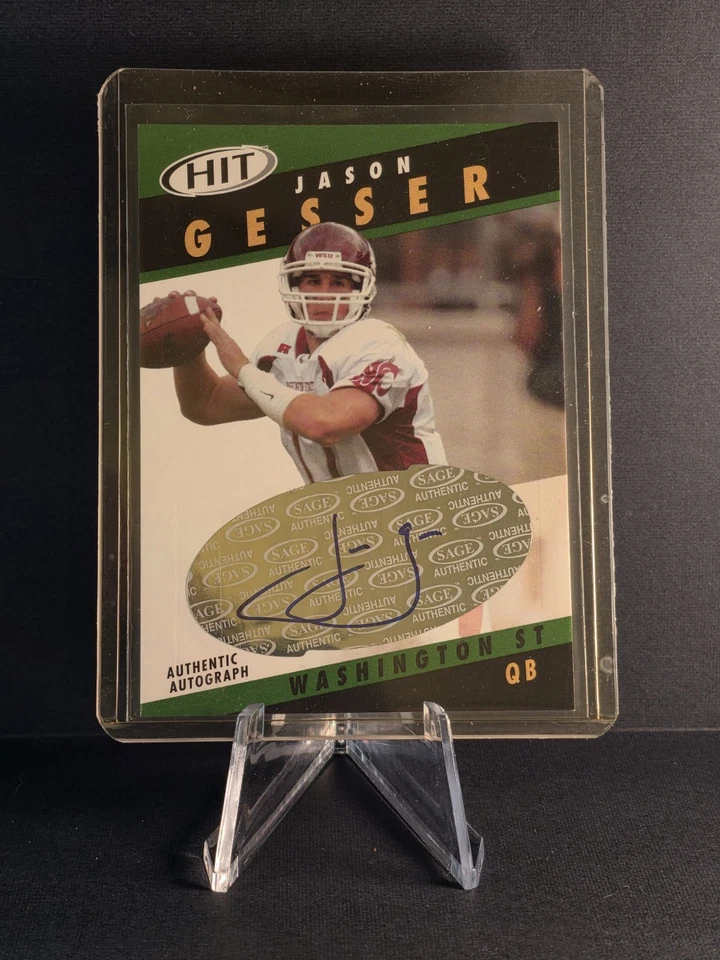 2003 SAGE Hit - Autographs Jason Gesser #A17 Emerald (AU, RC) - Image 1 of 2