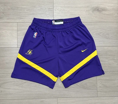 湖人队发行尺寸大号练习短裤 2024 - 25 专业剪裁球衣短裤 — 第 1/4 张图片