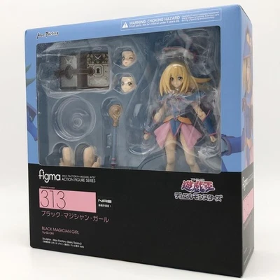 Figura de acción abierta Max Factory figma 313 Black Magician Girl YuGiOh Foto 1 de 4
