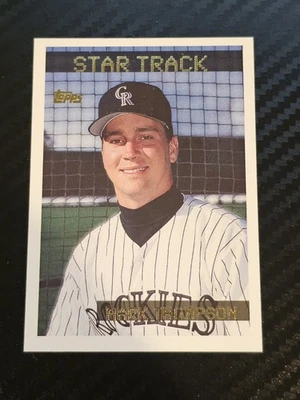 1995 Topps - Star Track Mark Thompson #52 Colorado Rockies  - Image 1 of 2