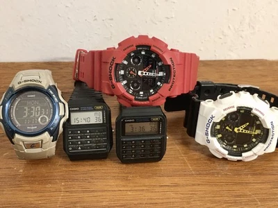 RED G-Shock 5081 GA-100B y Blanco 5081 GA-100CS + 3 Más g-shock Foto 1 de 4