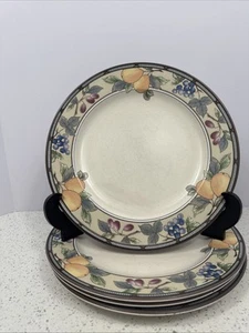 Mikasa Intaglio CAC29 Garden Harvest (set Of 4) 11 1/8" Dinner Plates - Picture 1 of 4
