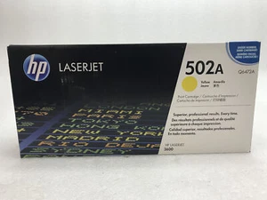 Original OEM versiegelt HP 502A Q6472A Gelb Tonerkassette für HP LASERJET 3600 - Bild 1 von 4