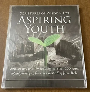 NUEVAS Tarjetas Escrituras de Sabiduría Aspirante Juventud Rey Santiago Escritura Diaria Jesús - Imagen 1 de 8