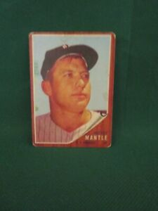 1962 Topps #200 - Mickey Mantle - 3.0