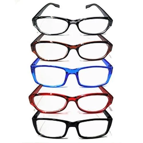 3 x OCCHIALI DA LETTURA DONNA UOMO COLORI CON CUSTODIA TRASPARENTE PRESBIOPIA