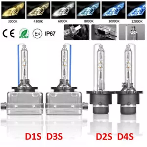 35W 55W D1S D2S D3S D4S 5K 6000K 8000K 10000K Car HID Headlight Xenon Lamp Bulb - Picture 1 of 20