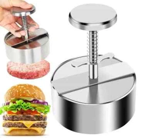 Pattymaker Presse Hamburgermaker Burgerpresse Burger aus Edelstahl - Bild 1 von 5