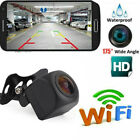 175WiFi Wireless Car Rear View Cam Backup Reverse Camera For iPhone IOS Android