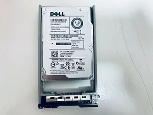 DELL 1.2TB 10K 6Gb/s 2.5" SAS HARD DRIVE Fits SERVER R610 R620 R630 R710 R720 - Picture 1 of 6