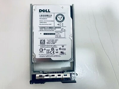 DELL 1.2TB 10K 6Gb/s 2.5" SAS HARD DRIVE Fits SERVER R610 R620 R630 R710 R720 - Image 1 of 4