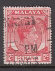Penang - 12c King George VI Issue (Used) 1949 (CV $28)