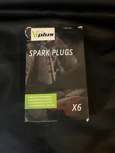 VPlus LFR6AIX-11 Iridium Spark Plugs 6ct - High Performance Sub for NGK & Denso - Picture 1 of 9