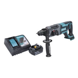 Makita DHR 241 RF1 Akku Bohrhammer 18 V 2,0 J SDS plus + 1x Akku 3,0 Ah + Lader - Bild 1 von 4